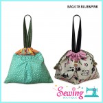 TRIANGLE STRING BAG - NCC/MOKM640050 (BAG/J78 BLUE & PINK)